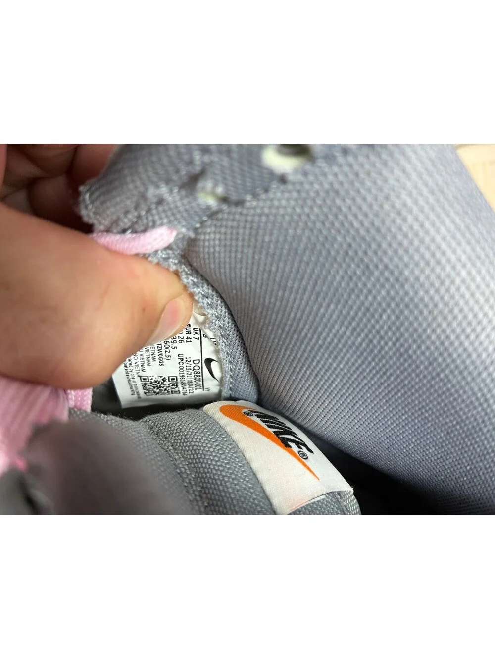 Size 8m/9.5w - Nike Dunk Hi Retro PRM Certified Fresh Particle Grey